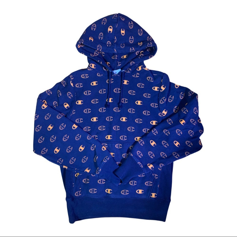 CHAMPION REVERSE WEAVE MONOGRAM HOODIE